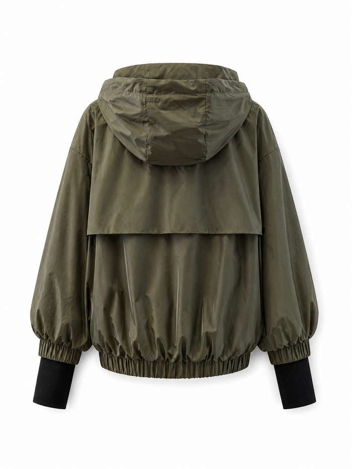 Lightweight Hooded Demi-Season Jacket