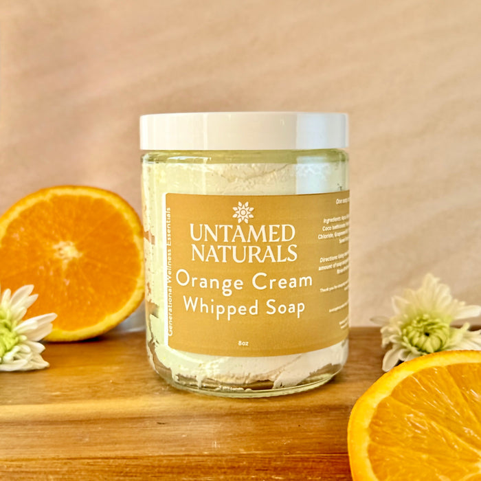 π Orange Cream Whipped Soap: A Lush, Dreamy Cleanse