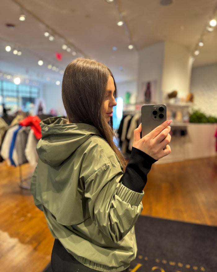 Lightweight Hooded Demi-Season Jacket