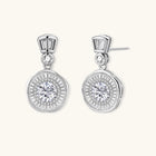 Celestial Moissanite Drop Earrings