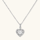 Heart of Light Moissanite Necklace