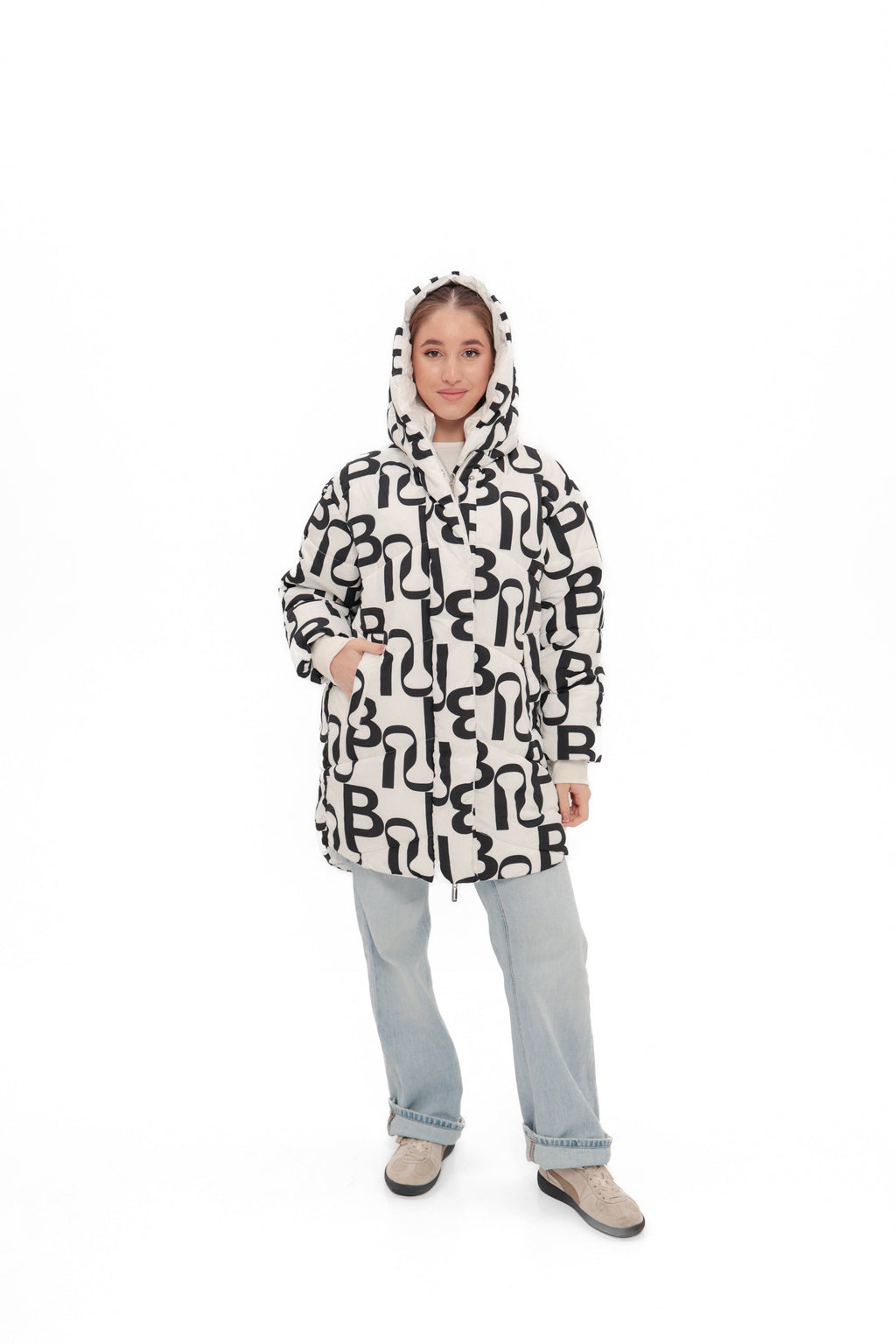 ⇆ Reversible 2 in 1 Insulated Bio-Down Winter Coat