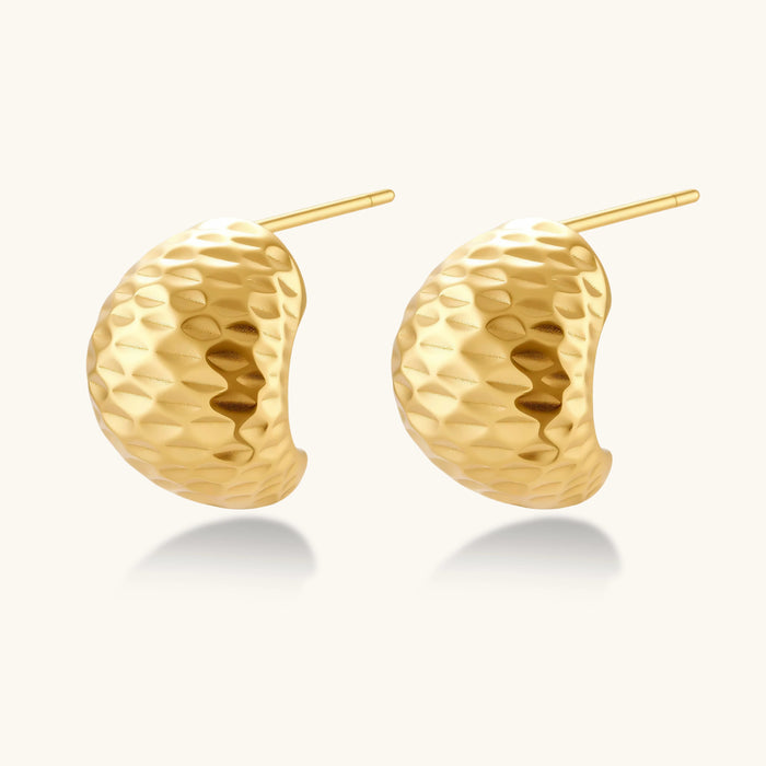 Thalia Gold Huggies