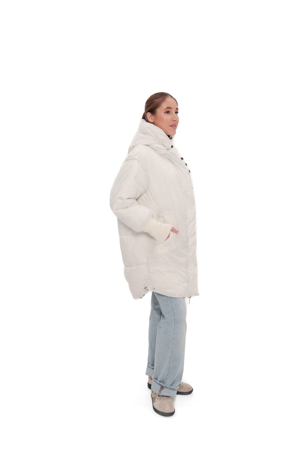 ⇆ Reversible 2 in 1 Insulated Bio-Down Winter Coat