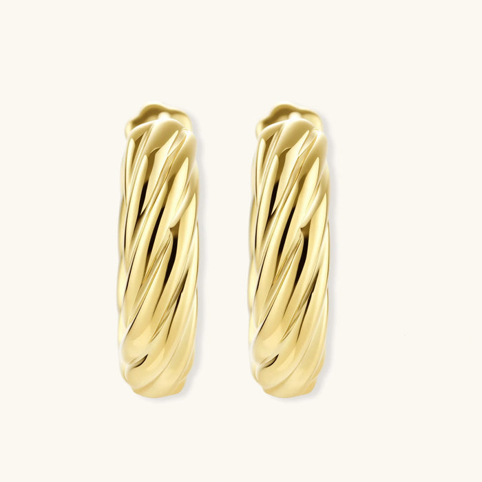 Petra Gold Huggie Hoops