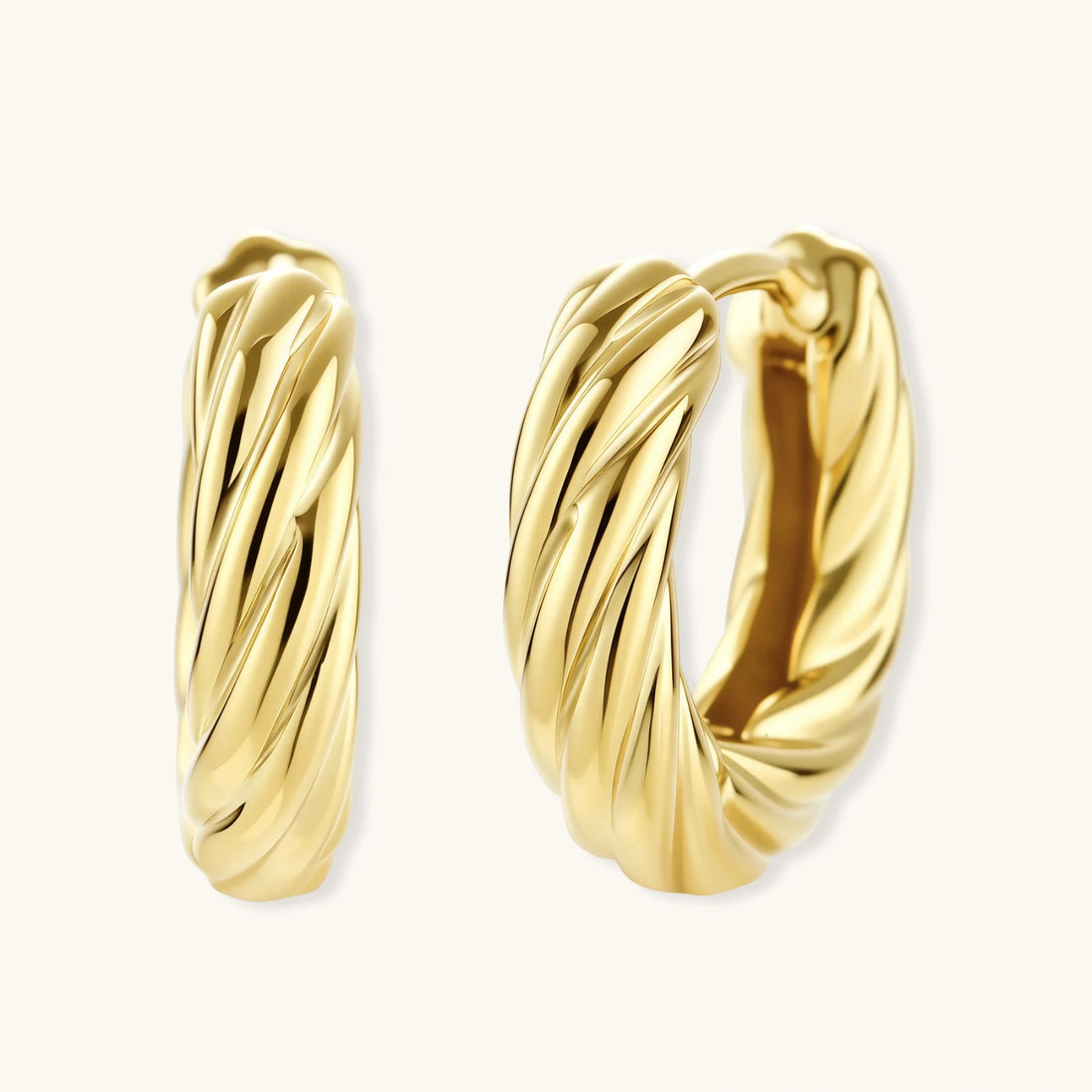 Petra Gold Huggie Hoops
