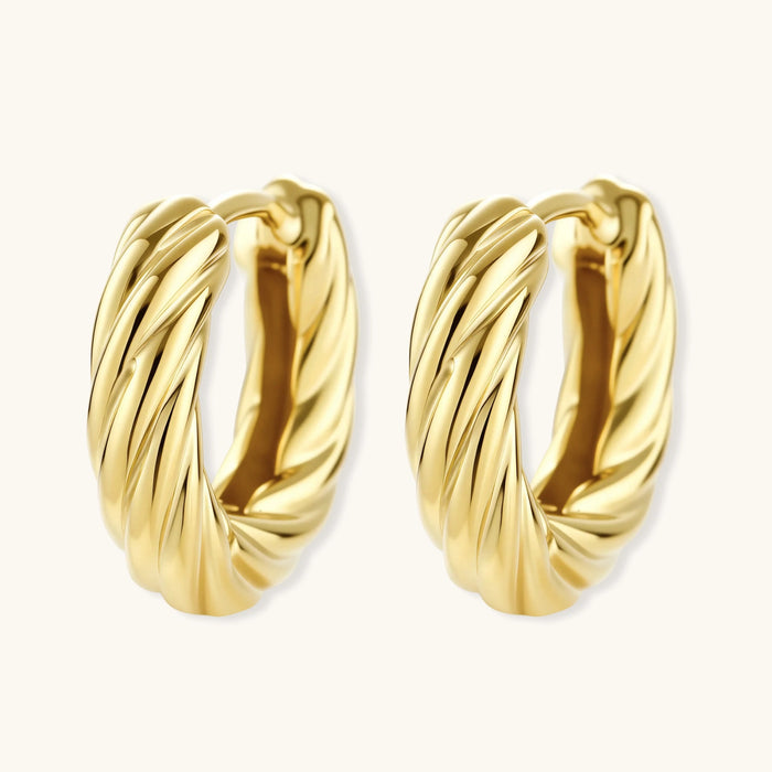 Petra Gold Huggie Hoops