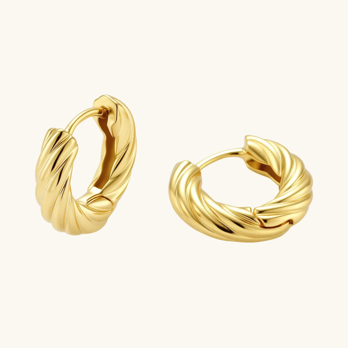Petra Gold Huggie Hoops
