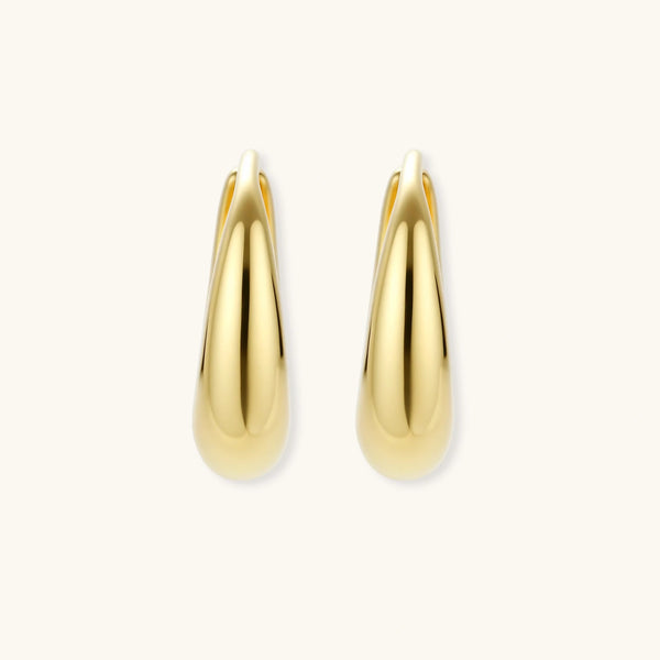 Aurora Huggie Hoops
