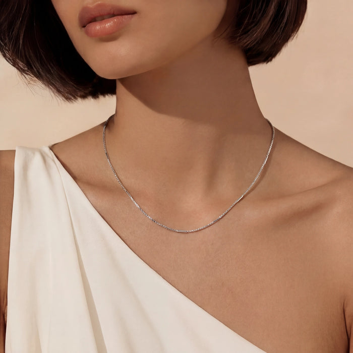 Nyx Silver Chain Necklace