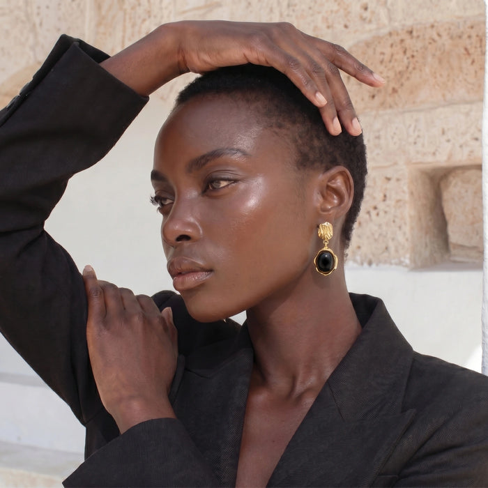 Thalassa Agate Earrings | Rare Velvet