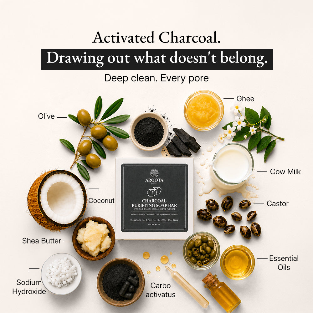Ayurvedic Charcoal Purifying Soap