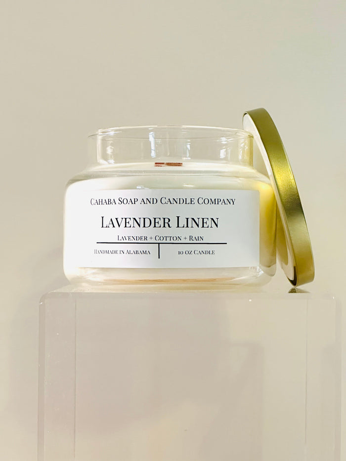 Lavender + Linen Candle