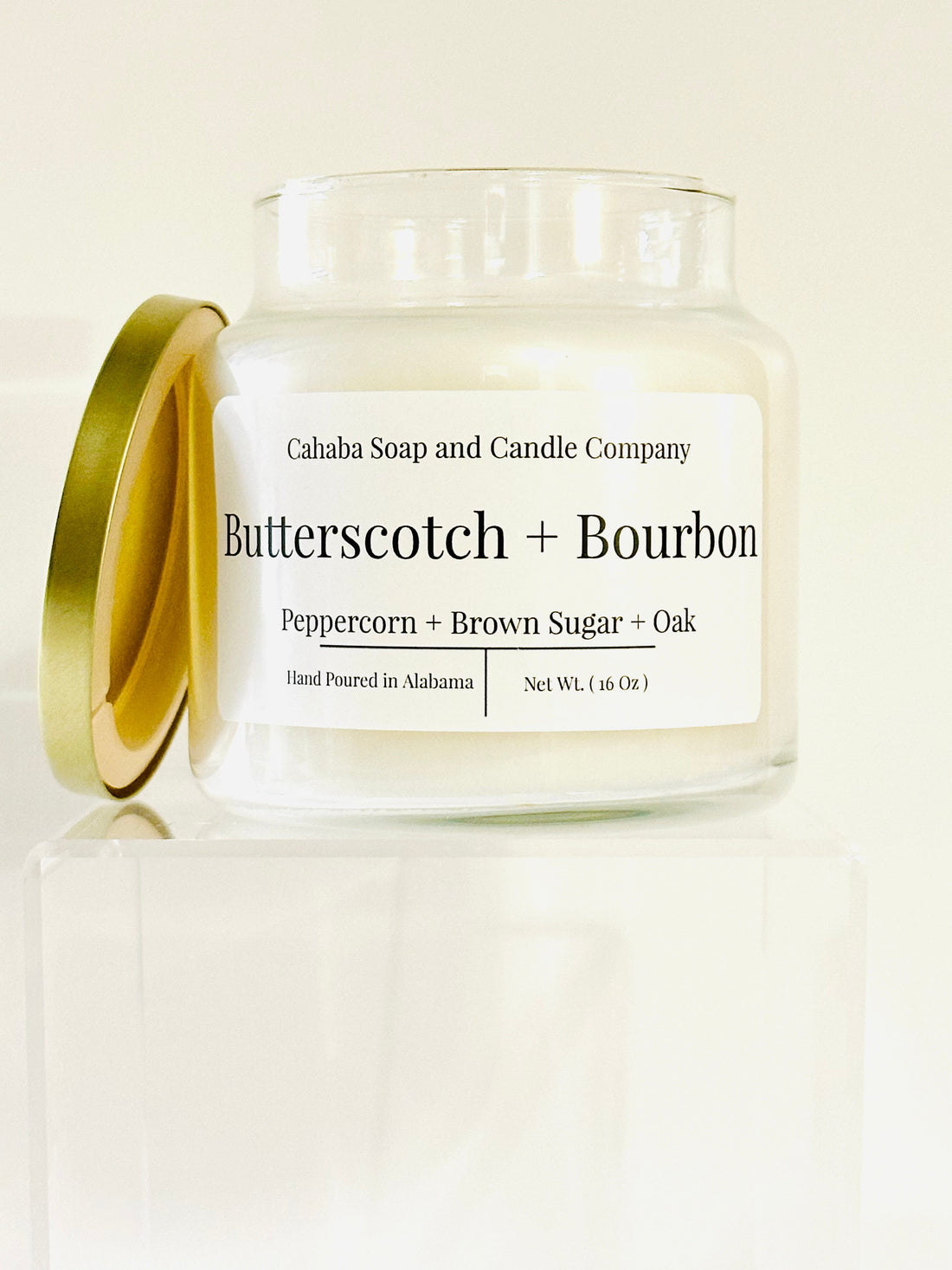 Butterscotch + Bourbon Candle