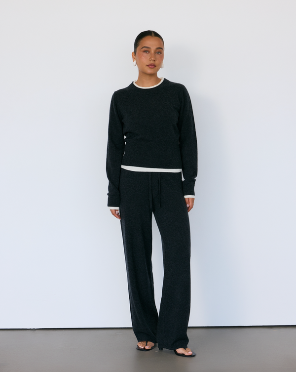 Tove Layered Cashmere Crewneck