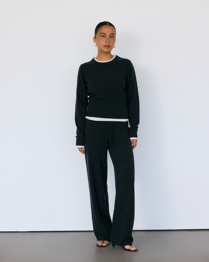 Tove Layered Cashmere Crewneck