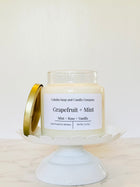 Grapefruit + Mint Candle